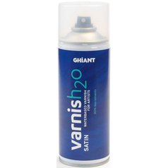 Ghiant H2O lak pre akrylové a olejové maľby v spreji 400 ml saténový