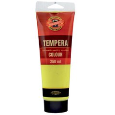 temperová farba 250 ml 1200 žltá citrón KOH-I-NOOR