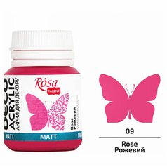 akrylová farba 20 ml ROSA Talent 09 rose akrylová farba 20 ml ROSA Talent 09 rose