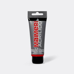 akrylová farba 200 ml MAIMERI ACRILICO primary red - magenta