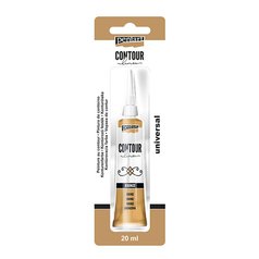 kontúrovacia farba PENTART 20 ml metallic bronzová