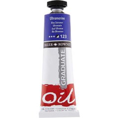 Daler Rowney Graduate olejová farba 38 ml, ultramarin Daler Rowney Graduate olejová farba 38 ml, ultramarin