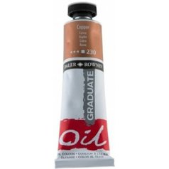Daler Rowney Graduate olejová farba 38 ml, copper Daler Rowney Graduate olejová farba 38 ml, copper