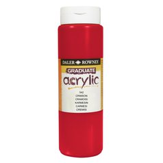 akrylová farba Graduate 500 ml crimson
