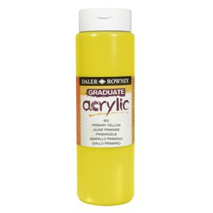 akrylová farba Graduate 500 ml primary yellow