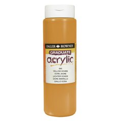 akrylová farba Graduate 500 ml yellow ochre