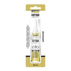 kontúrovacia farba PENTART 20 ml glitter zlatá