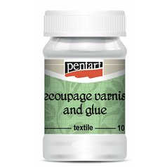 decoupage lepidlo a lak na textil Pentart 100 ml