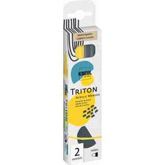 marker KREUL Triton set 2ks MEDIUM Natural Pigments