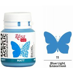 akrylová farba 20 ml ROSA Talent 11 blue light akrylová farba 20 ml ROSA Talent 11 blue light