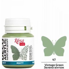 akrylová farba 20 ml ROSA Talent 47 vintage green akrylová farba 20 ml ROSA Talent 47 vintage green