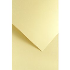 ozdobný kartón A4 240g mika metallic cream