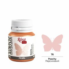 akrylová farba 20 ml ROSA Talent pearl 76 peachy akrylová farba 20 ml ROSA Talent pearl 76 peachy