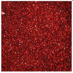 glitter 15 g červená