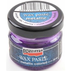 vosková pasta Pentart 20 ml metallic purple