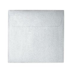 obálka 155x155 metallic strieborná obálka 155x155 metallic strieborná