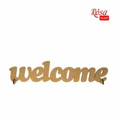 dekor ozdoba MDF 44x9,5cm WELCOME