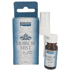 zrkadlová farba s rozprašovačom Pentart 10 ml na sklo zrkadlová farba s rozprašovačom Pentart 10 ml na sklo