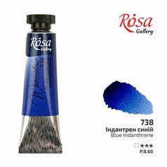 akvarel farba v tube 10 ml ROSA Gallery 738 blue indanthrene akvarel farba v tube 10 ml ROSA Gallery 738 blue indanthrene