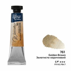 akvarel farba v tube 10 ml ROSA Gallery 761 golden brown akvarel farba v tube 10 ml ROSA Gallery 761 golden brown