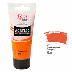 akrylová farba 75 ml ROSA Studio 407 orange