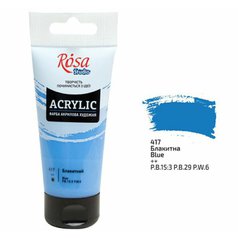 akrylová farba 75 ml ROSA Studio 417 blue light