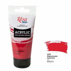 akrylová farba 75 ml ROSA Studio 429 carmine