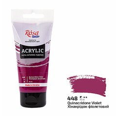 akrylová farba 75 ml ROSA Studio 448 quinacridone violet