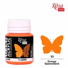 akrylová farba 20 ml ROSA Talent fluo 93 orange akrylová farba 20 ml ROSA Talent fluo 93 orange