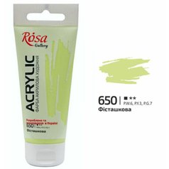 akrylová farba 60 ml ROSA Gallery 650 green pistachio akrylová farba 60 ml ROSA Gallery 650 green pistachio
