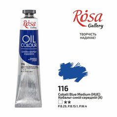 olejová farba 45 ml ROSA Gallery 116 cobalt blue medium HUE olejová farba 45 ml ROSA Gallery 116 cobalt blue medium HUE