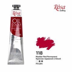 olejová farba 45 ml ROSA Gallery 118 madder red permanent olejová farba 45 ml ROSA Gallery 118 madder red permanent