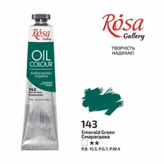 olejová farba 45 ml ROSA Gallery 143 emerald green olejová farba 45 ml ROSA Gallery 143 emerald green