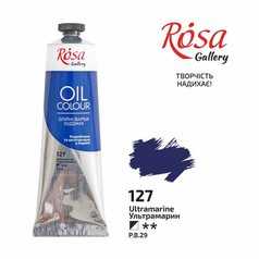 olejová farba 100 ml ROSA Gallery 127 ultramarine
