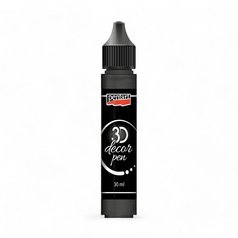pero 3D Decor Pen Pentart 30 ml black