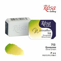 akvarel farba 2,5 ml ROSA Gallery 713 green olive akvarel farba 2,5 ml ROSA Gallery 713 green olive