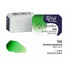 akvarel farba 2,5 ml ROSA Gallery 728 green sap akvarel farba 2,5 ml ROSA Gallery 728 green sap