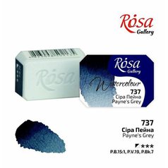 akvarel farba 2,5 ml ROSA Gallery 737 paynes grey akvarel farba 2,5 ml ROSA Gallery 737 paynes grey