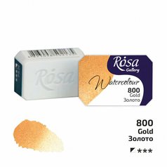 akvarel farba 2,5 ml ROSA Gallery 800 gold akvarel farba 2,5 ml ROSA Gallery 800 gold