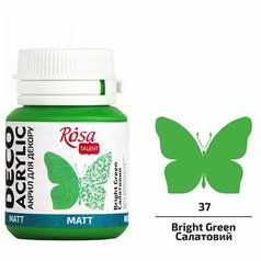 akrylová farba 20 ml ROSA Talent 37 bright green akrylová farba 20 ml ROSA Talent 37 bright green