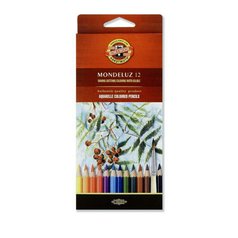 pastelky akvarel KOH-I-NOOR MONDELUZ 12ks