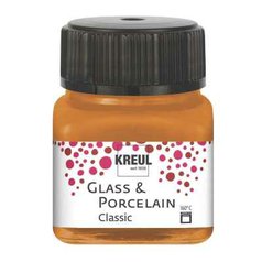 farba na sklo a porcelán 20 ml Kreul Classic 50 Metallic Gold Bronze farba na sklo a porcelán 20 ml Kreul Classic 50 Metallic Gold Bronze