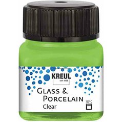 farba na sklo a porcelán 20 ml Kreul Clear 97 apple green farba na sklo a porcelán 20 ml Kreul Clear 97 apple green