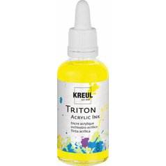 atrament KREUL Acrylic Ink 50 ml 61 Fluorescent Yellow atrament KREUL Acrylic Ink 50 ml 61 Fluorescent Yellow