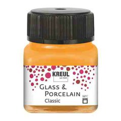 farba na sklo a porcelán 20 ml Kreul Classic 03 Orange farba na sklo a porcelán 20 ml Kreul Classic 03 Orange