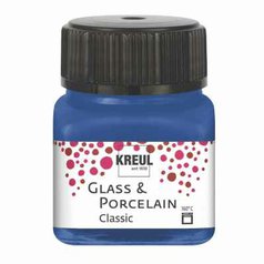 farba na sklo a porcelán 20 ml Kreul Classic 18 Cobalt Blue farba na sklo a porcelán 20 ml Kreul Classic 18 Cobalt Blue