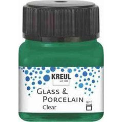 farba na sklo a porcelán 20 ml Kreul Clear 24 dark green farba na sklo a porcelán 20 ml Kreul Clear 24 dark green