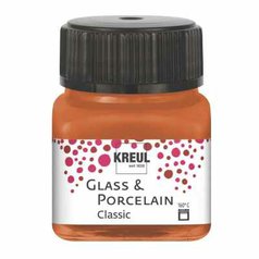 farba na sklo a porcelán 20 ml Kreul Classic 48 Metallic Copper farba na sklo a porcelán 20 ml Kreul Classic 48 Metallic Copper