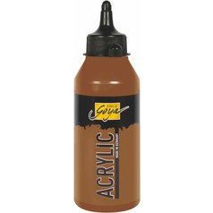 akrylová farba KREUL Solo Goya 250ml 35 dark oxide brown
