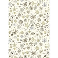 karton s motivom 50x70 cm 300 gsm hviezdy zlaté